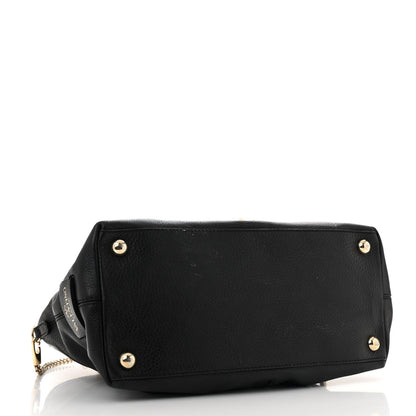 Valentino Garavani Grained Calfskin Va Va Voom Shoulder Bag Black 4 of 15