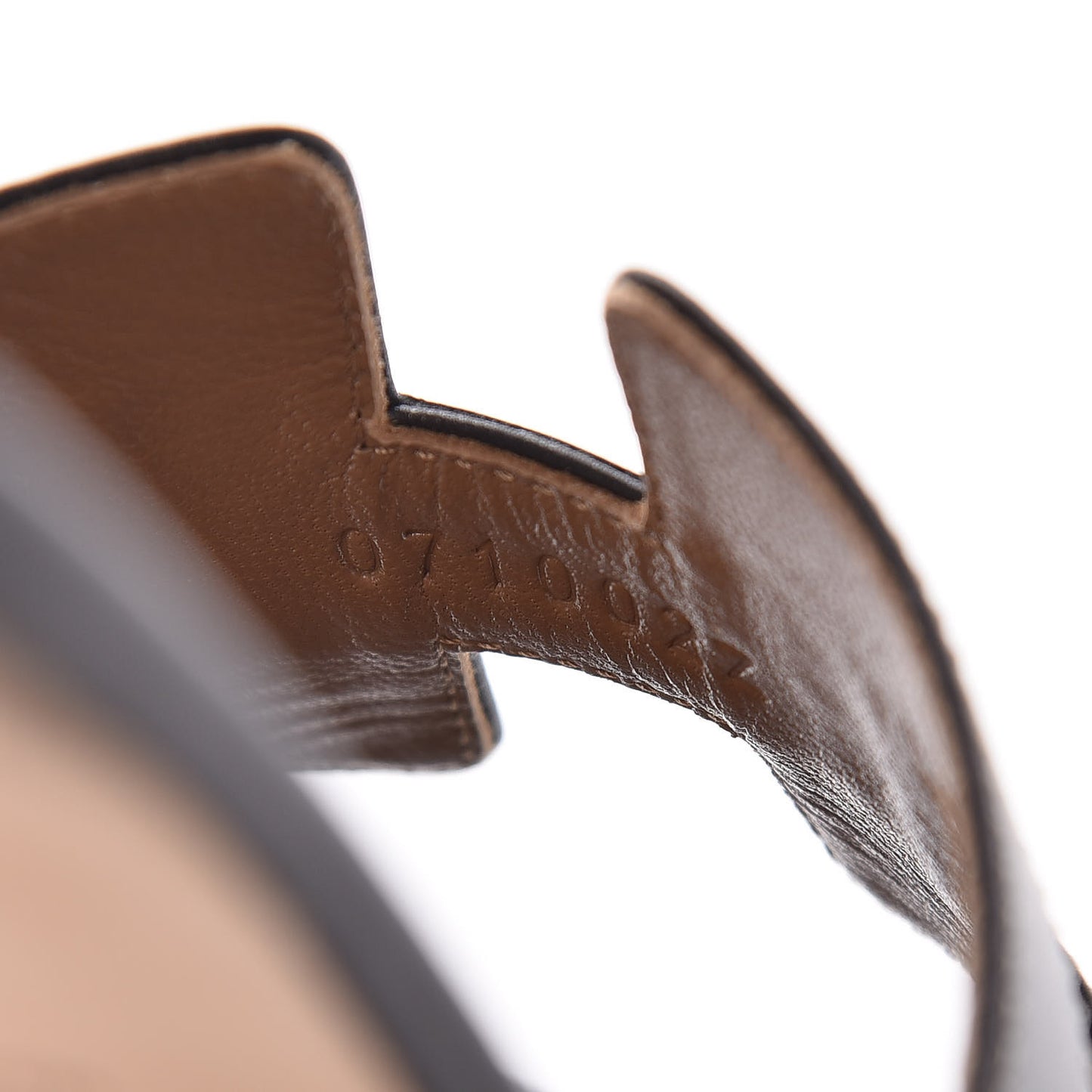 Calfskin Oasis Sandals 38.5 Black