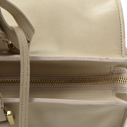 Saint Laurent Calfskin Medium Classic Y Cabas Beige 17 of 18