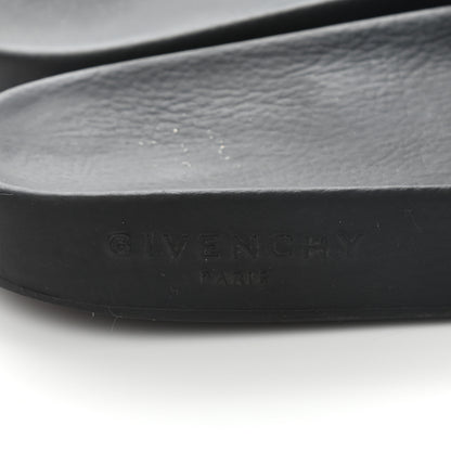 Givenchy Calfskin Logo Womens Pool Slide Sandals 36 Rose Black 6 of 13