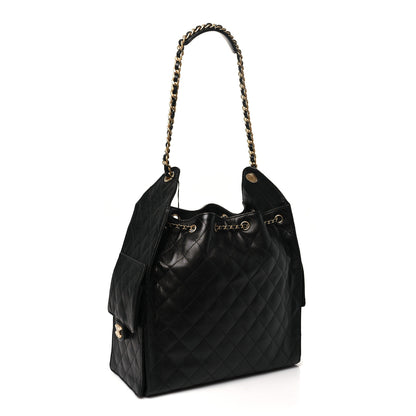 Chanel Caviar Quilted Medium Chanel 25 Handbag Black 4 of 11
