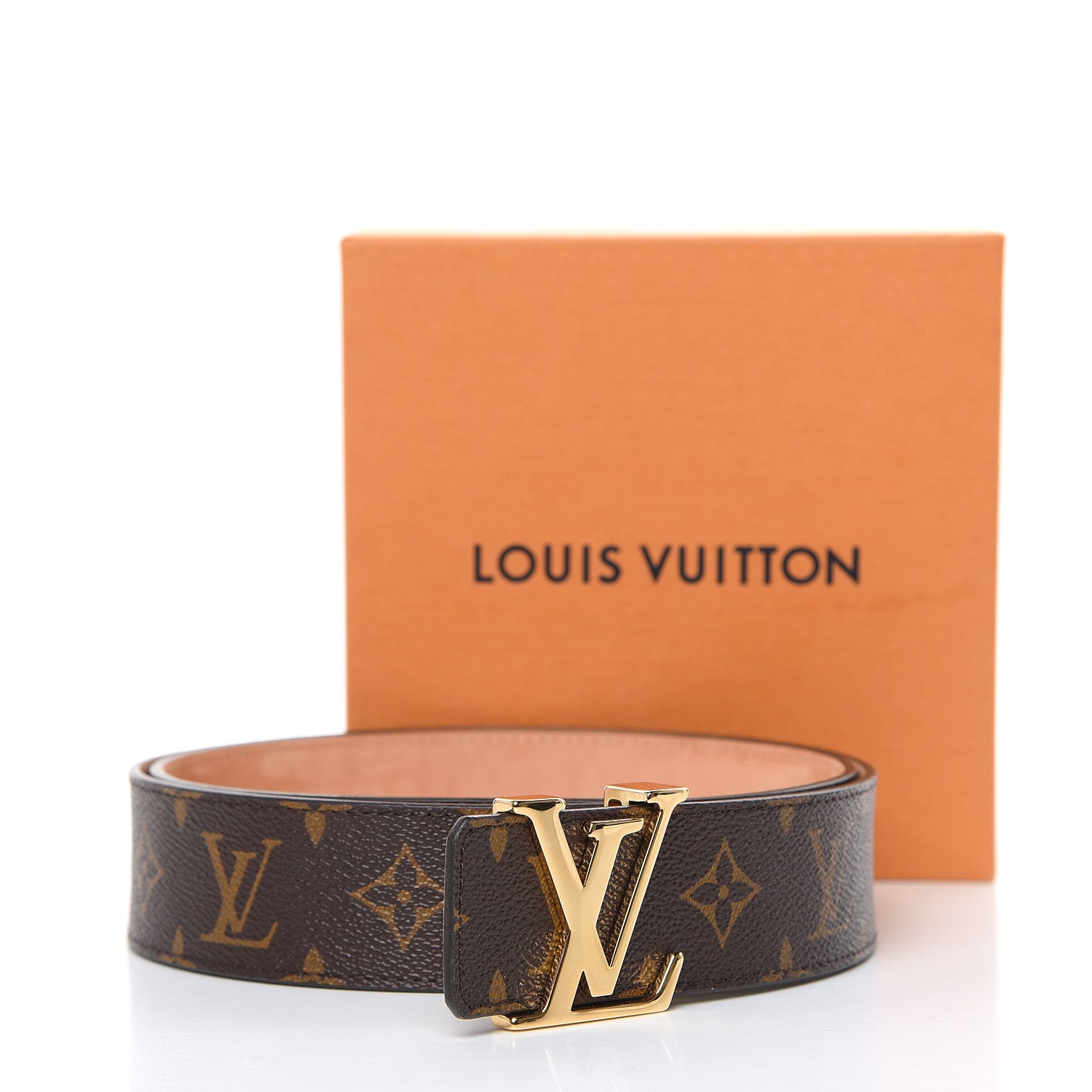 Louis Vuitton Monogram 40mm LV Initiales Belt 95 38 9 of 9