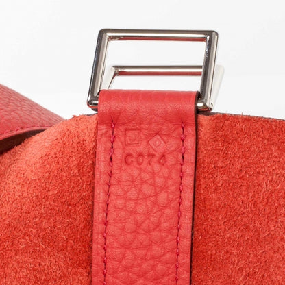 Hermes Taurillon Clemence Picotin Lock TGM Bougainvillea 7 of 10