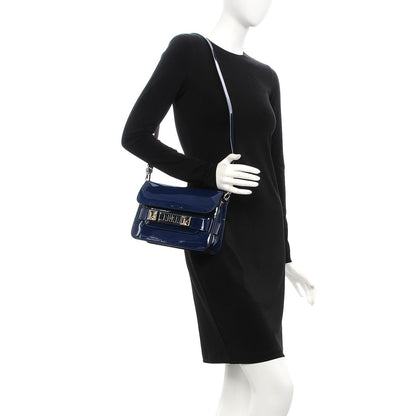 Proenza Schouler Patent Mini PS11 Classic Shoulder Bag Cadet Blue 2 of 13