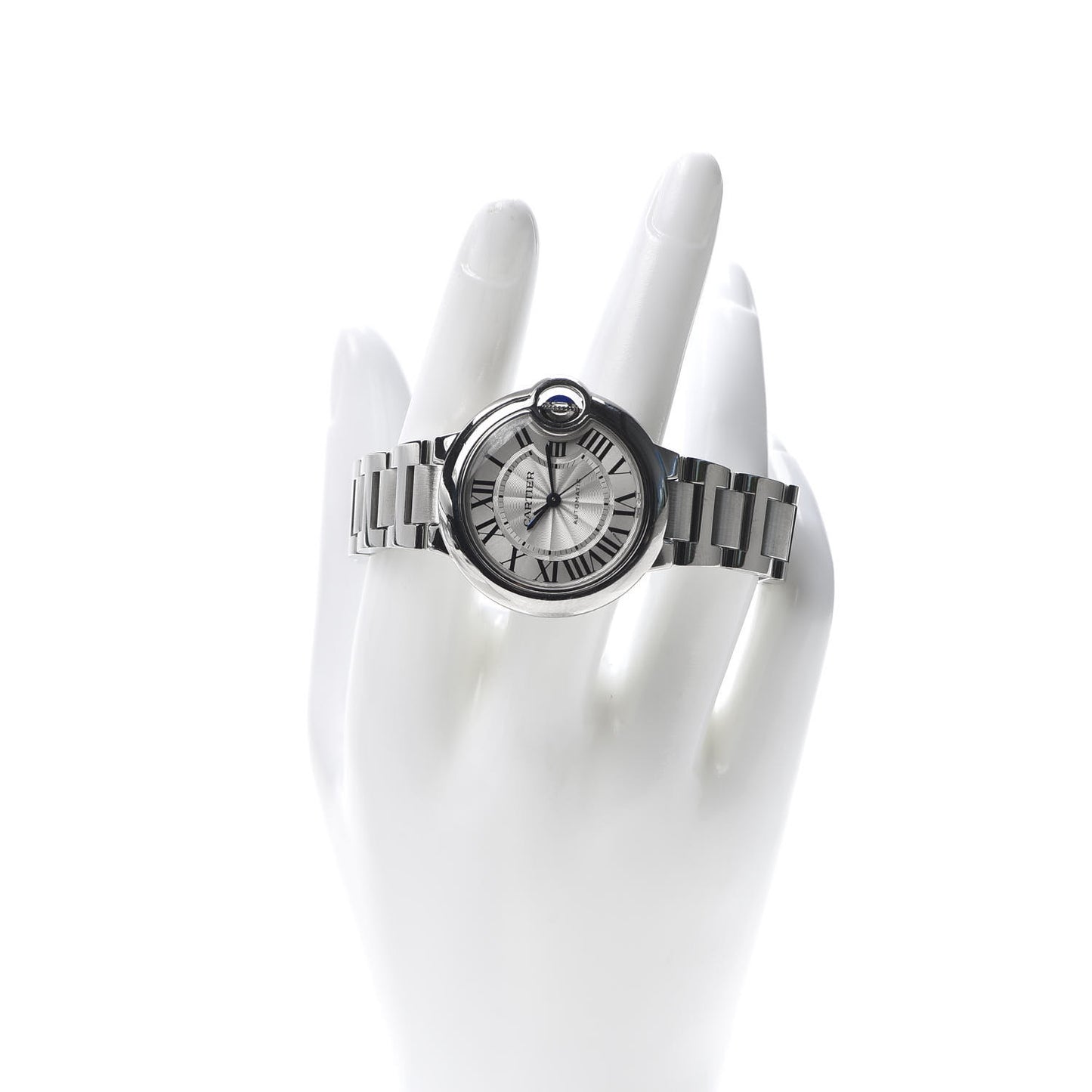 Stainless Steel 33mm Ballon Bleu De Cartier Automatic Watch