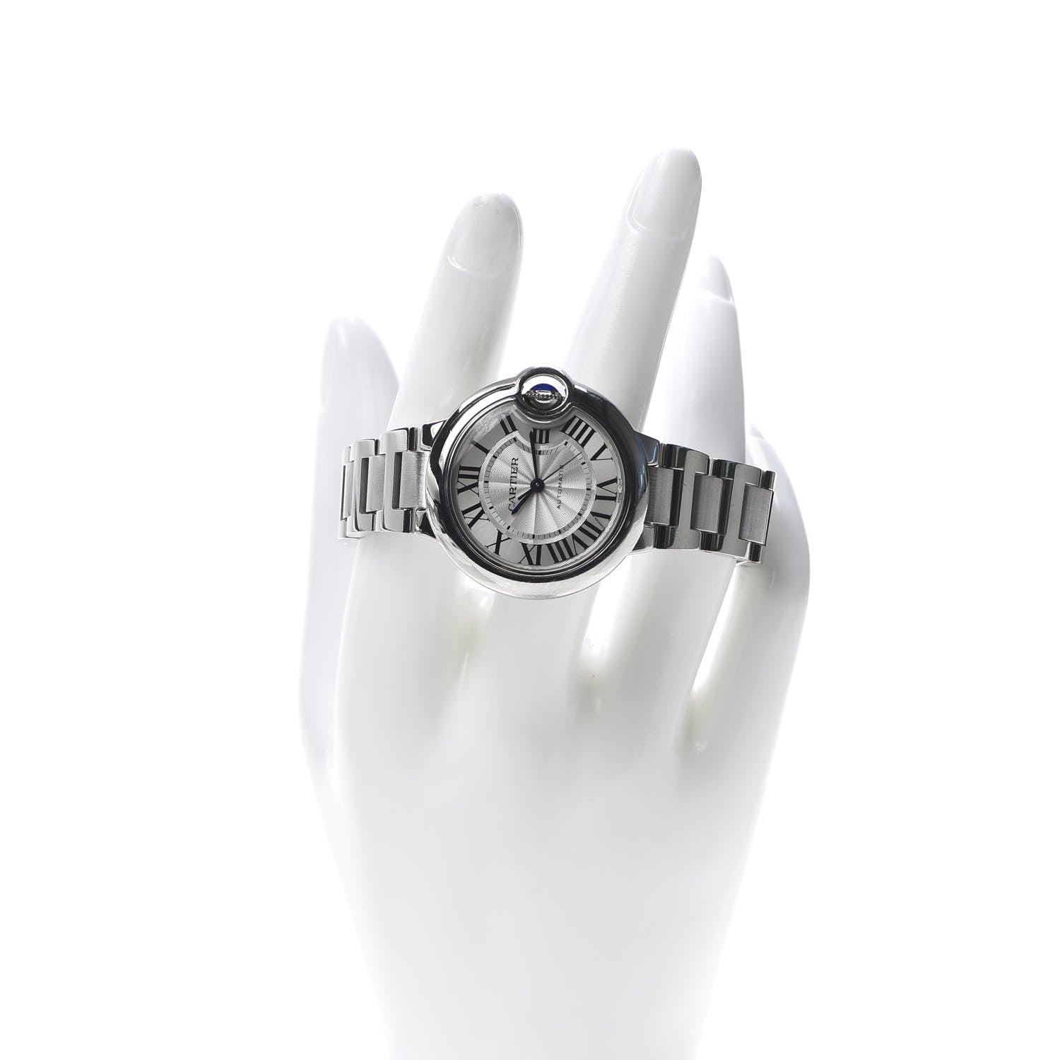 Cartier Stainless Steel 33mm Ballon Bleu De Cartier Automatic Watch 2 of 6