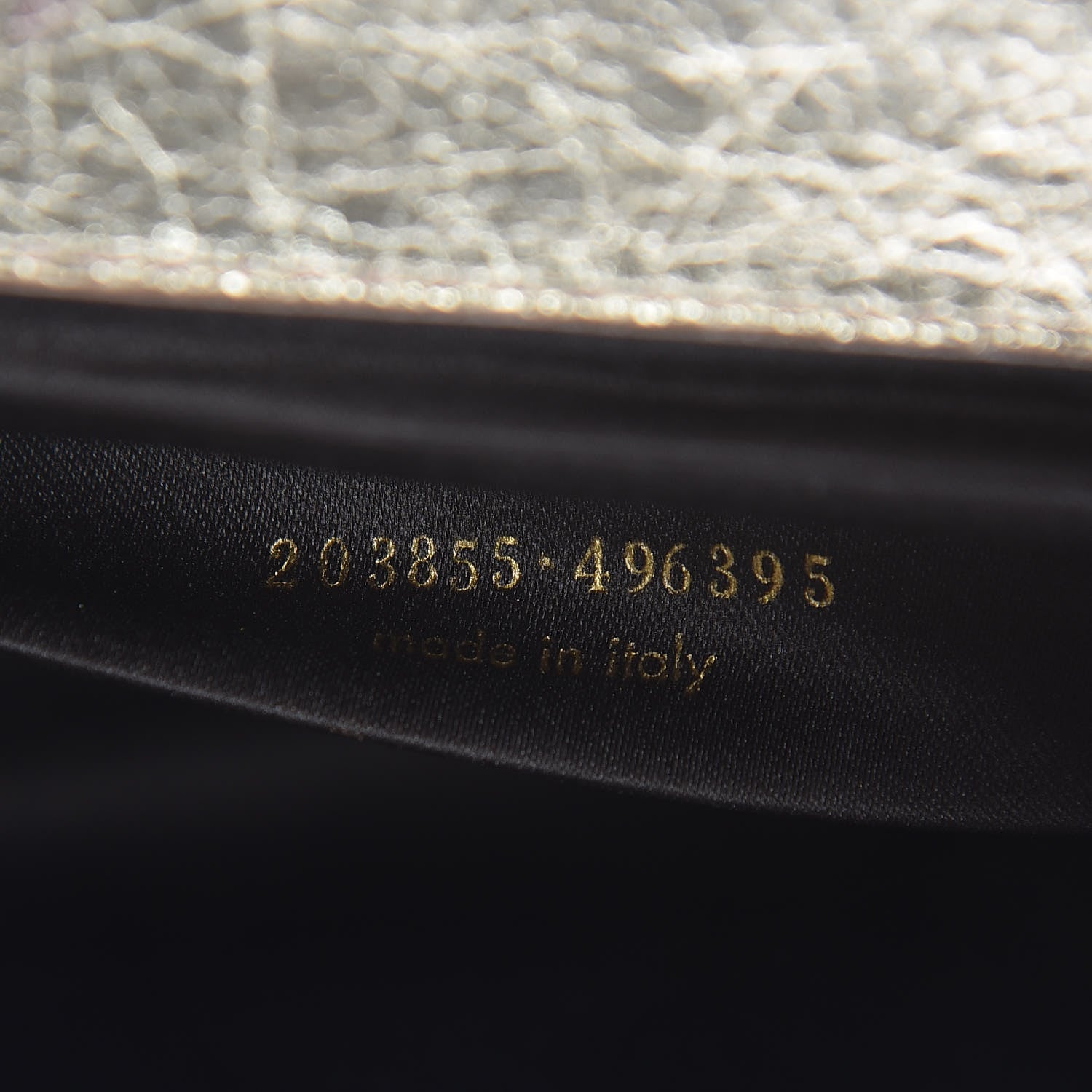 Saint Laurent Metallic Calfskin Monogram Large Belle De Jour Clutch Gold 7 of 12