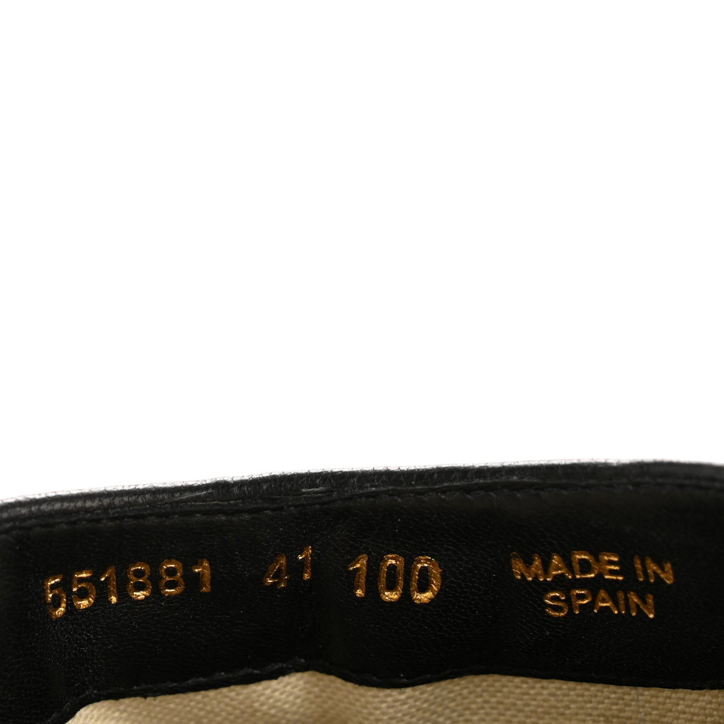 Nappa Matelasse GG Marmont Espadrille Slippers 41 Black
