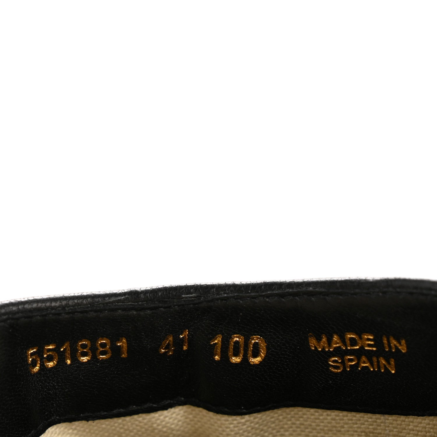 Gucci Nappa Matelasse GG Marmont Espadrille Slippers 41 Black 9 of 12