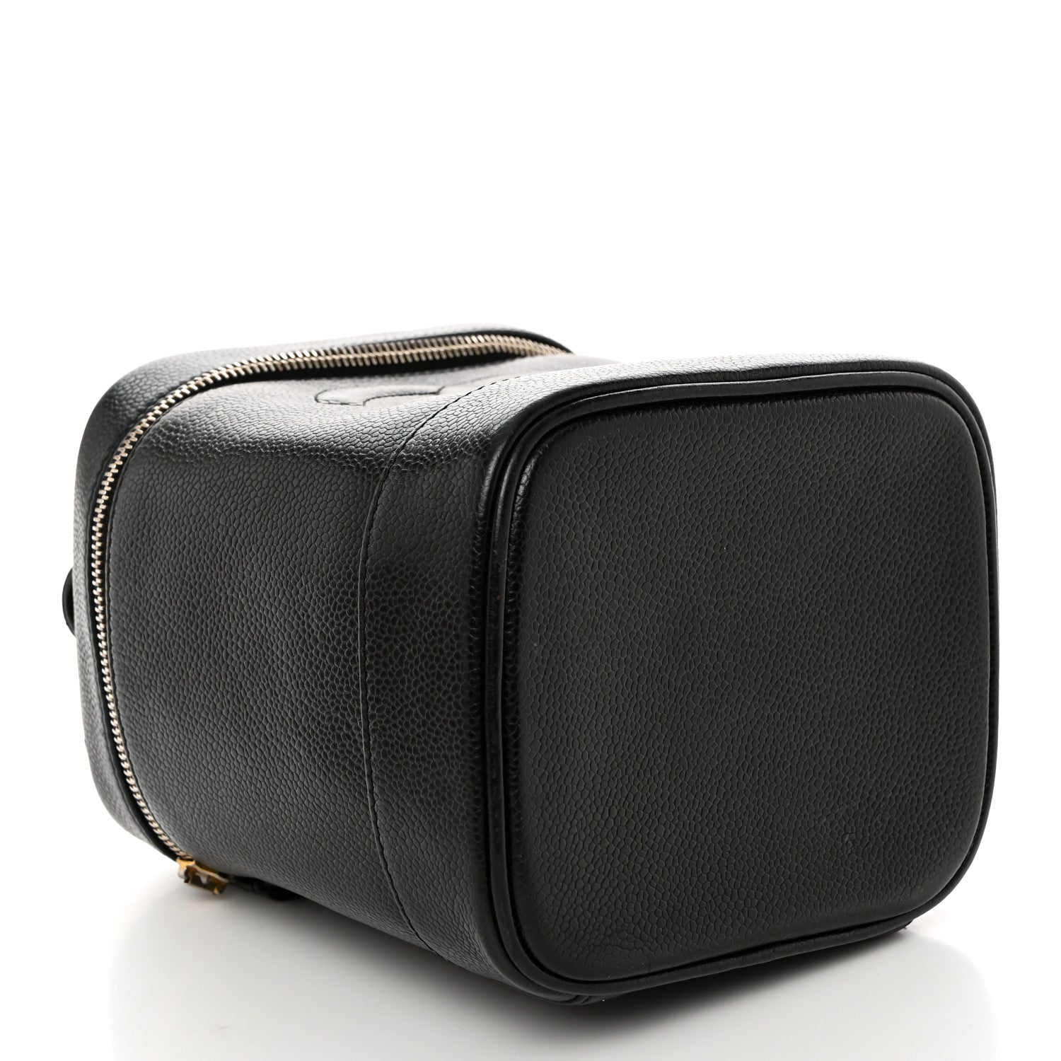 Chanel Caviar Vanity Cosmetic Case Black 4 of 10