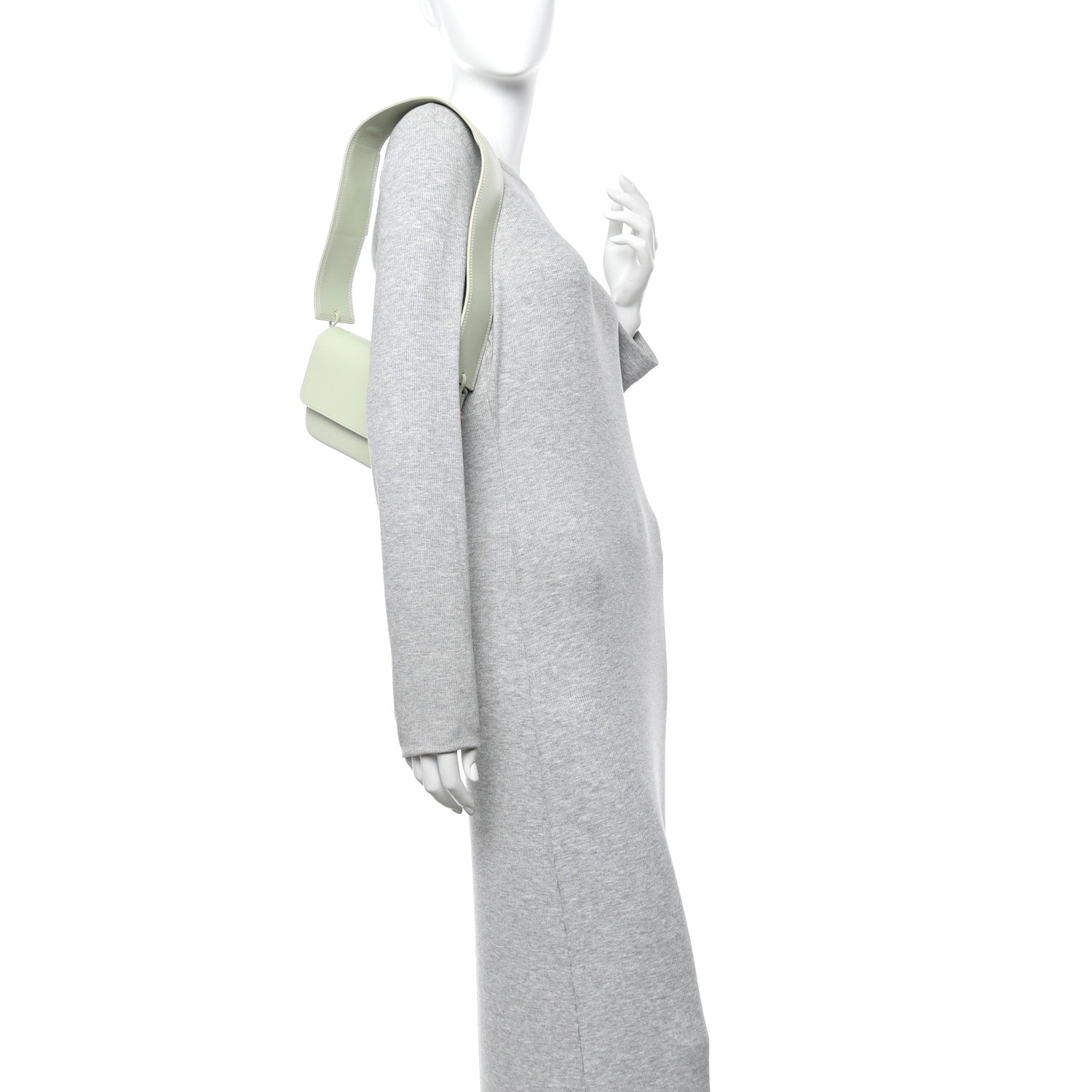 Jacquemus Smooth Calfskin Le Carinu Light Green 4 of 28