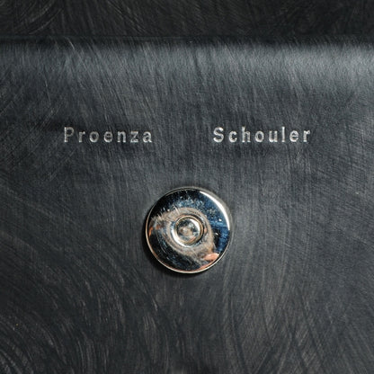 Proenza Schouler Leather PS11 Classic Shoulder Bag Chalkboard Black 8 of 15