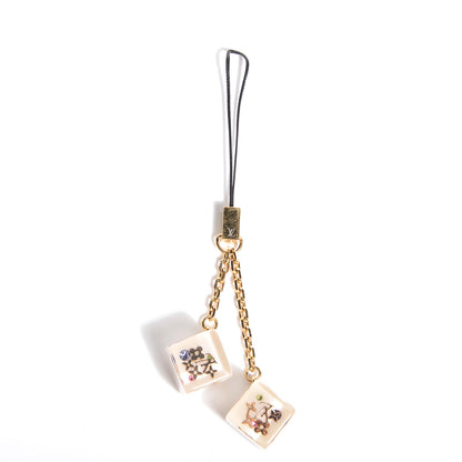 Louis Vuitton Inclusion Cell Phone Charm White 1 of 4