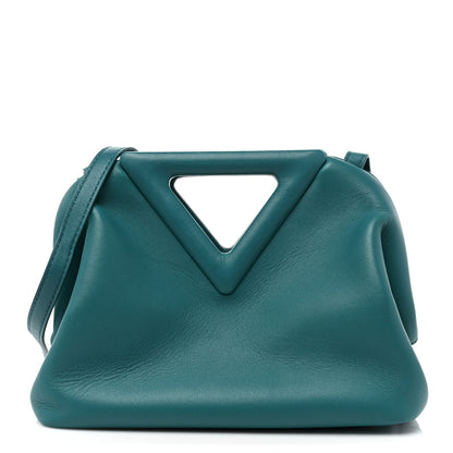 Bottega Veneta Calfskin Small The Point Triangle Bag Mallard 1 of 13