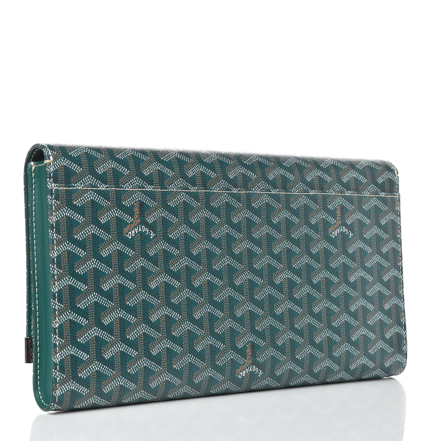 Goyardine Monte Carlo Bois Clutch Green