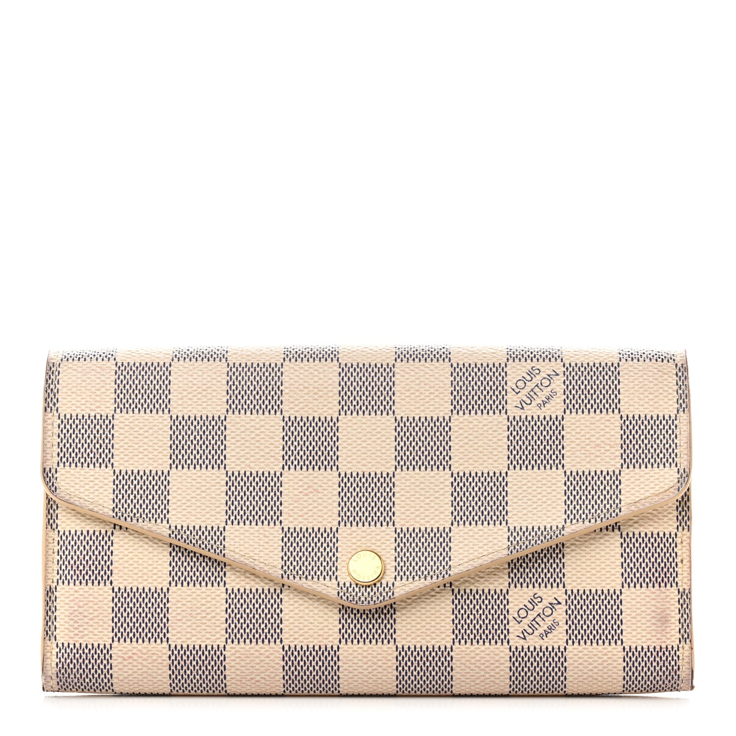 Louis Vuitton Damier Azur Sarah Wallet NM 1 of 10