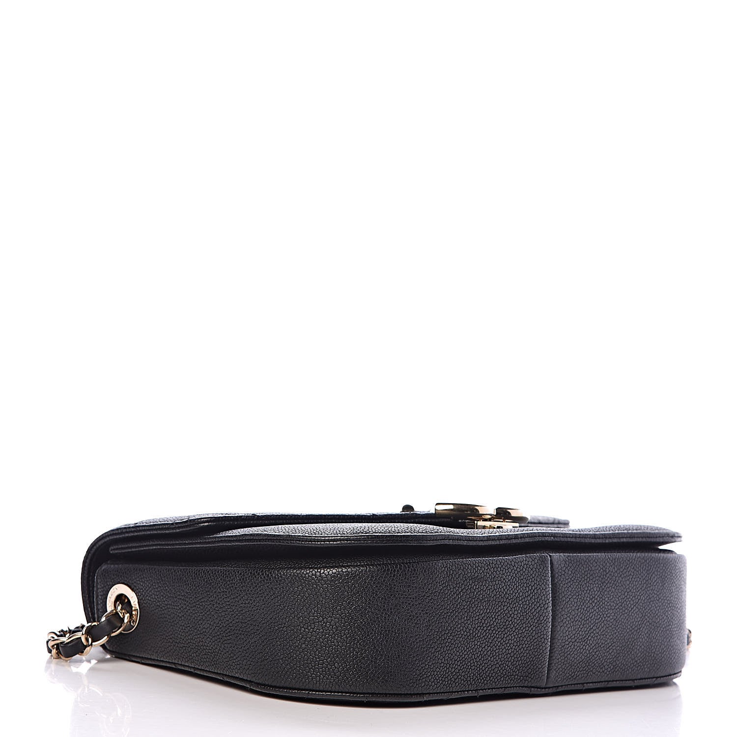 Chanel Grained Calfskin Quilted Medium Cuba Top Handle Flap Black 4 of 14