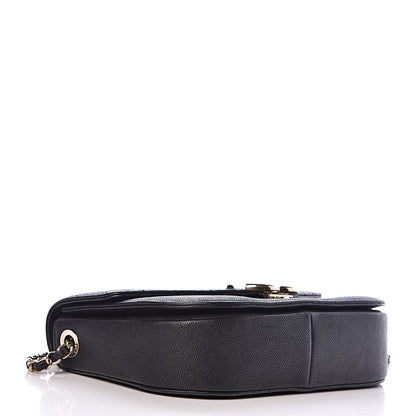 Chanel Grained Calfskin Quilted Medium Cuba Top Handle Flap Black 4 of 14