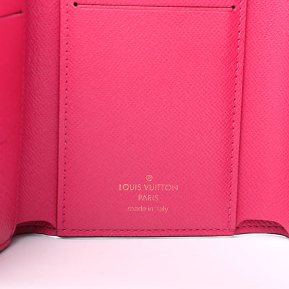 Louis Vuitton Monogram 2020 Christmas Animation Roller Coaster Victorine Wallet Pivoine 6 of 8