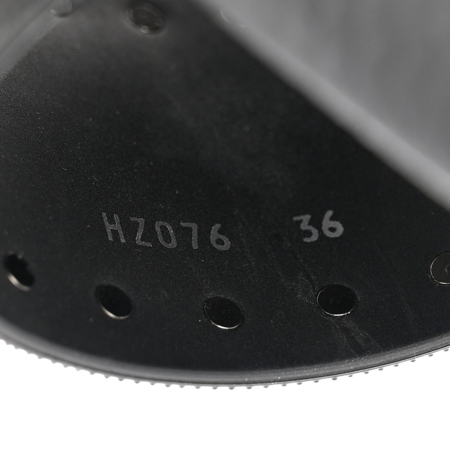 Rubber Rockstud Slide Sandals 36 Black