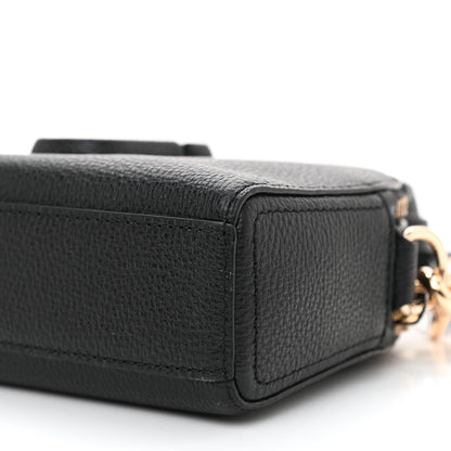 Marc Jacobs Calfskin Shutter Camera Crossbody Bag Black 7 of 8