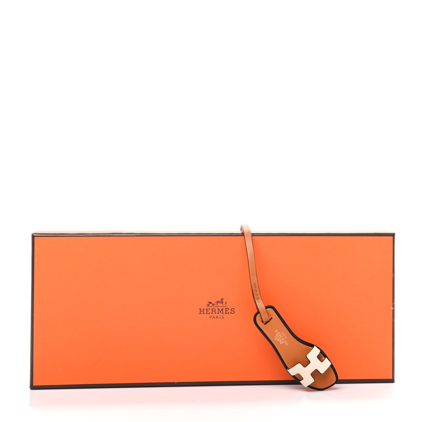 Epsom Butler Calfskin Hunter Oran Nano Bag Charm Nata