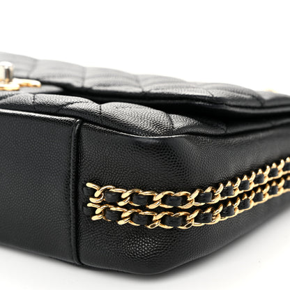 Chanel Caviar Quilted Small CC You Flap Black 10 of 10