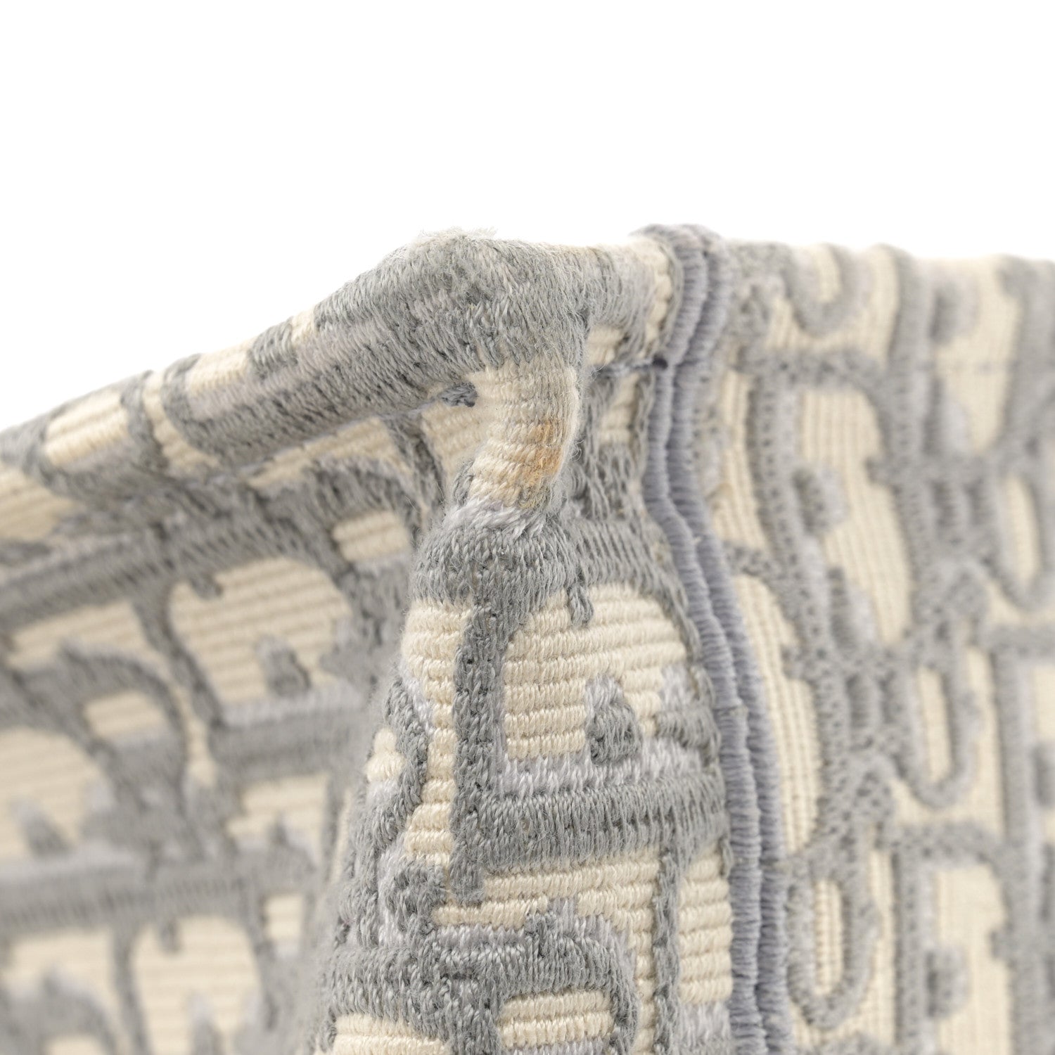 Christian Dior Oblique Large Book Tote Grey 12 of 16