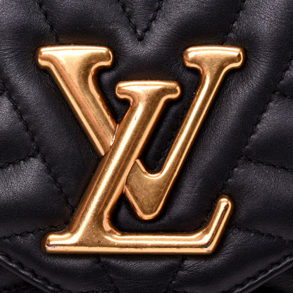 Louis Vuitton Calfskin New Wave Chain MM Black 14 of 17