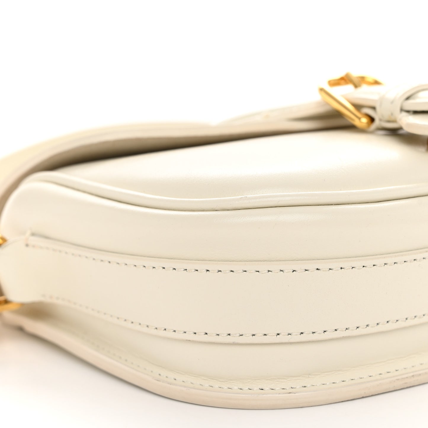 Box Calfskin Small Bobby Bag White