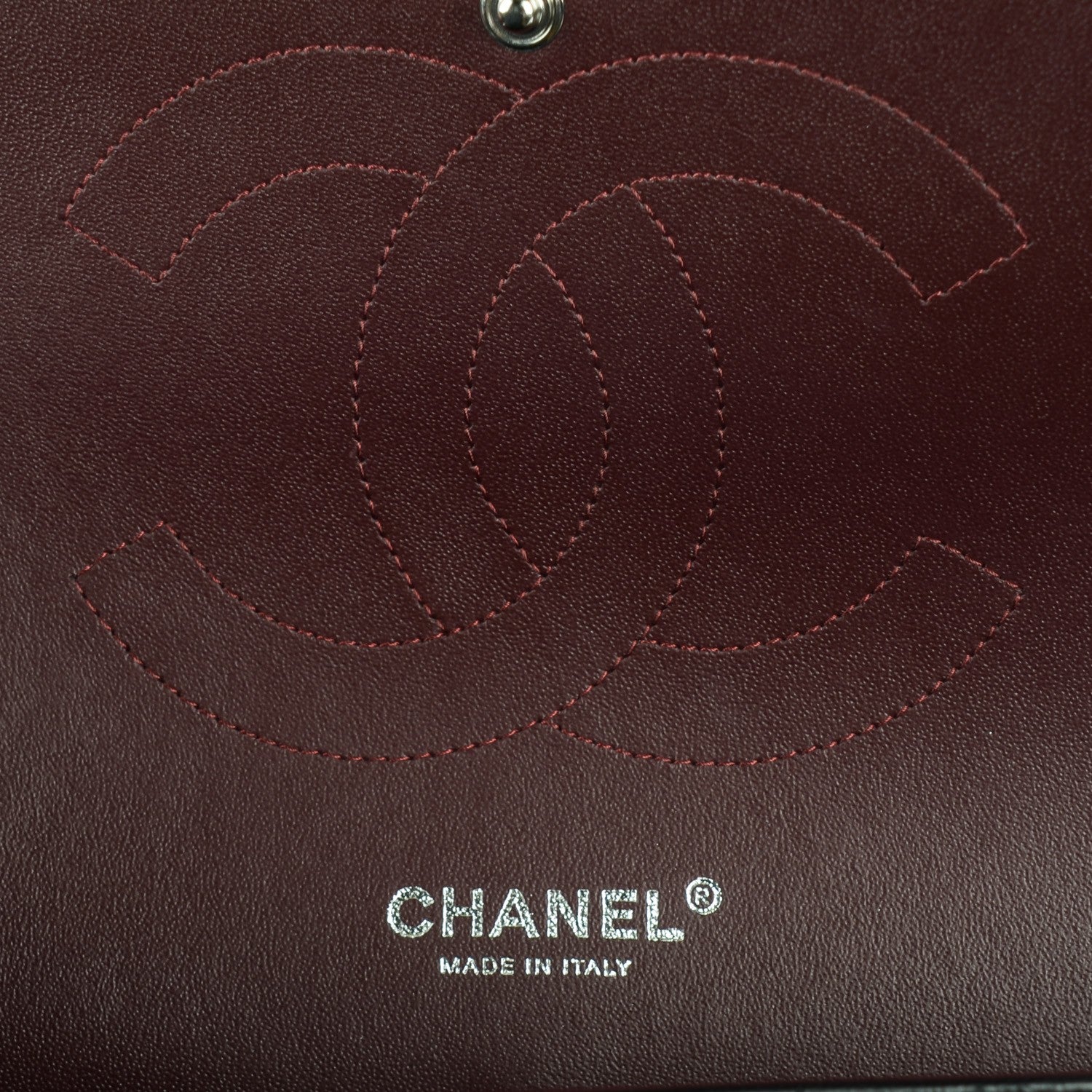 Chanel Lambskin Quilted Jumbo Double Flap Black 6 of 7