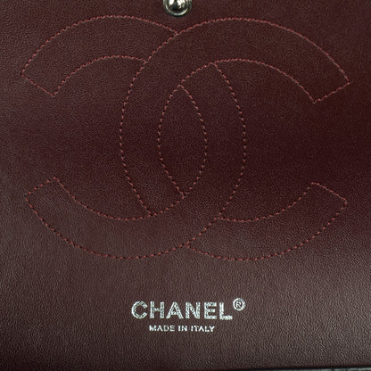 Chanel Lambskin Quilted Jumbo Double Flap Black 6 of 7