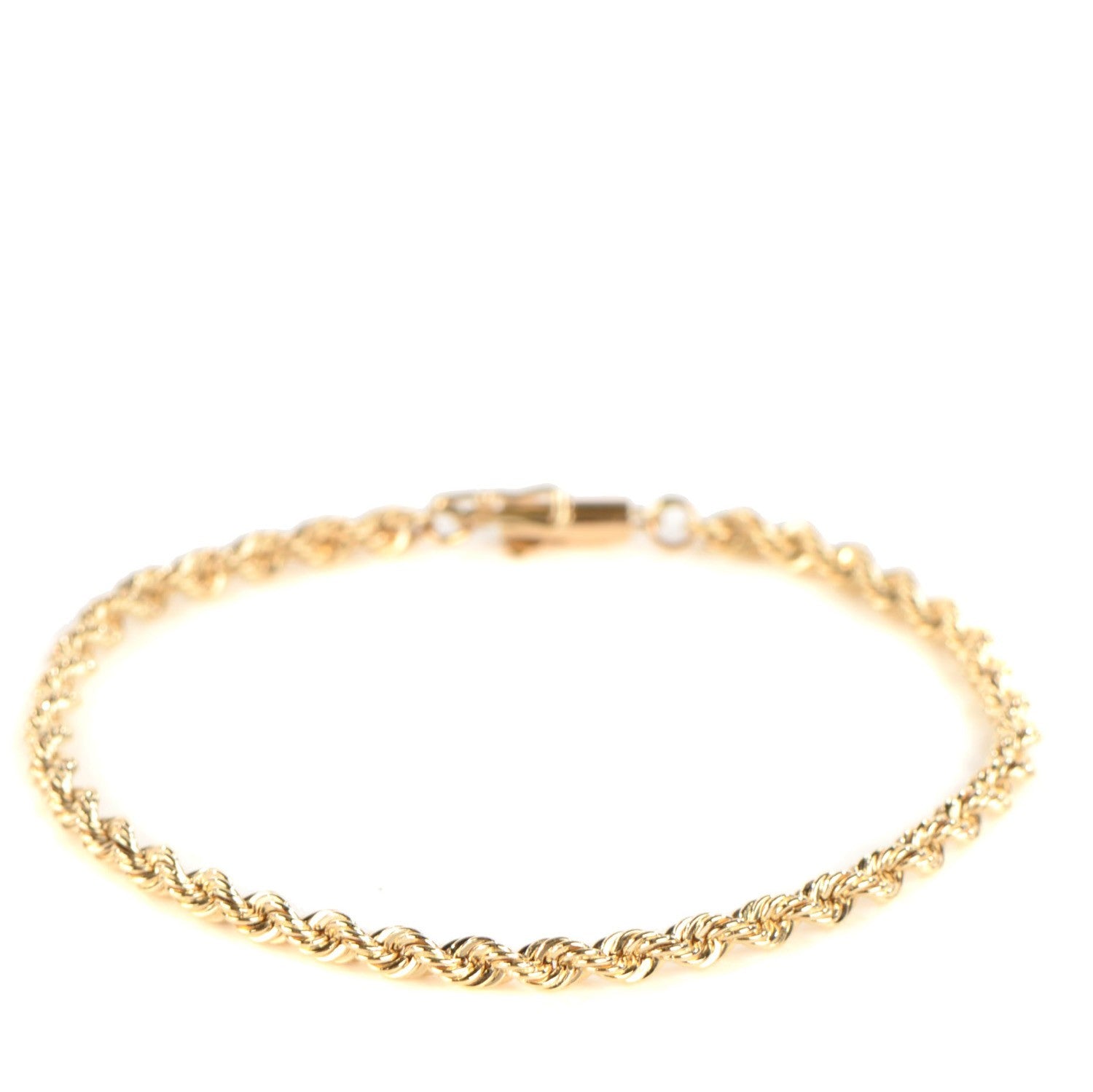 Tiffany 14K Yellow Gold Rope Bracelet 1 of 4