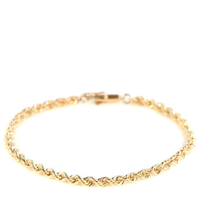 Tiffany 14K Yellow Gold Rope Bracelet 1 of 4