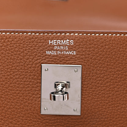 Hermes Togo Kelly Retourne 35 Gold 5 of 11