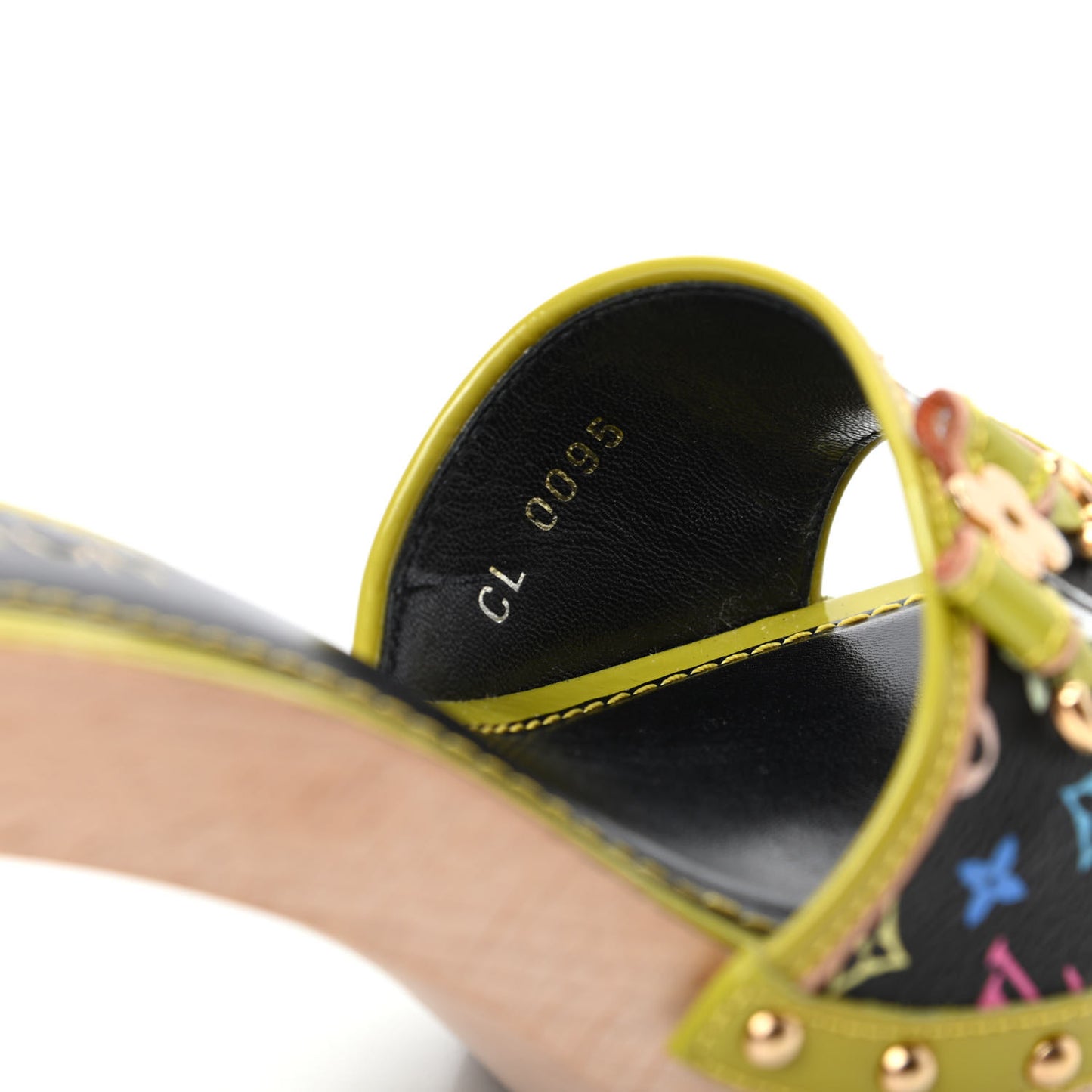 Monogram Multicolor Slides 41 Black
