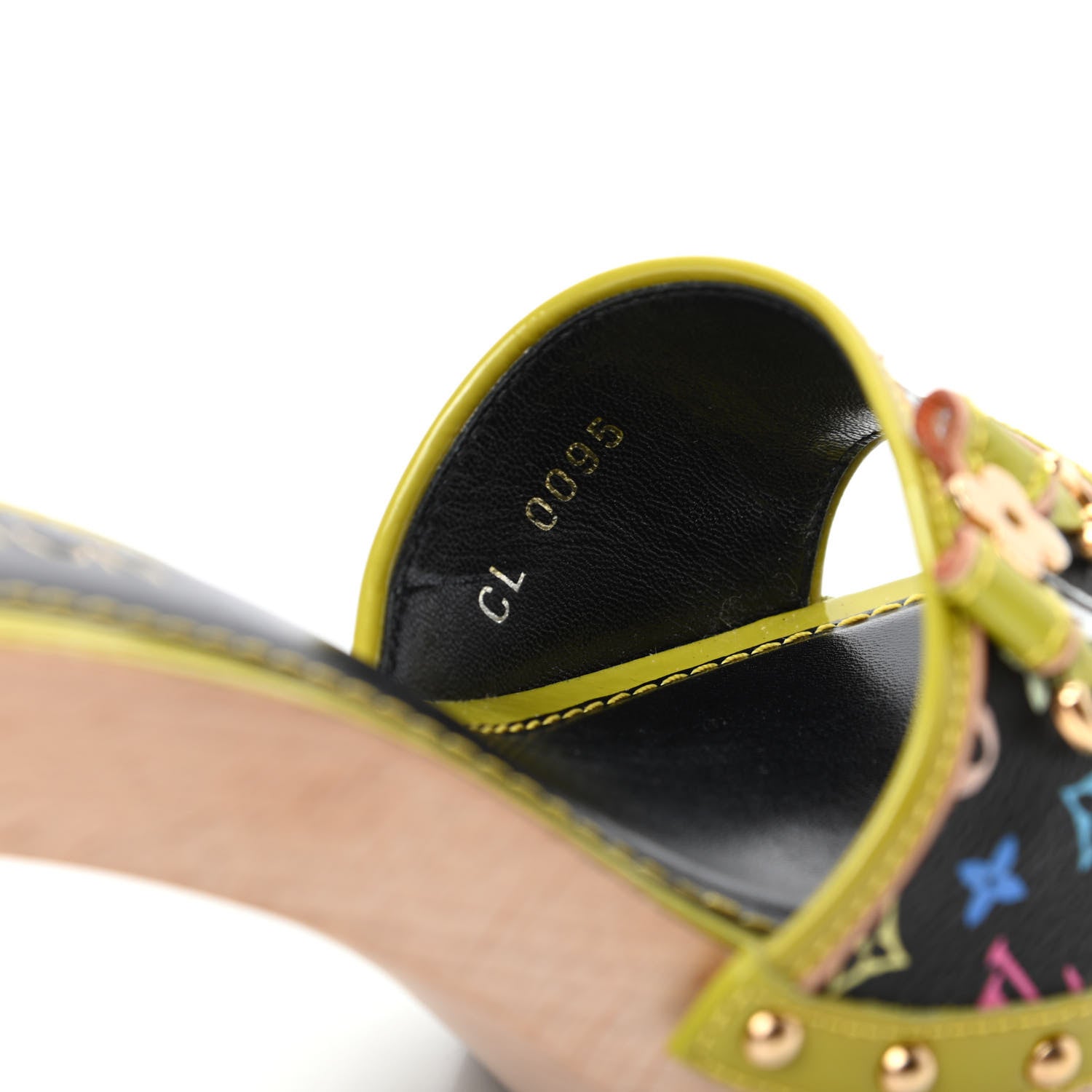 Louis Vuitton Monogram Multicolor Slides 41 Black 8 of 9