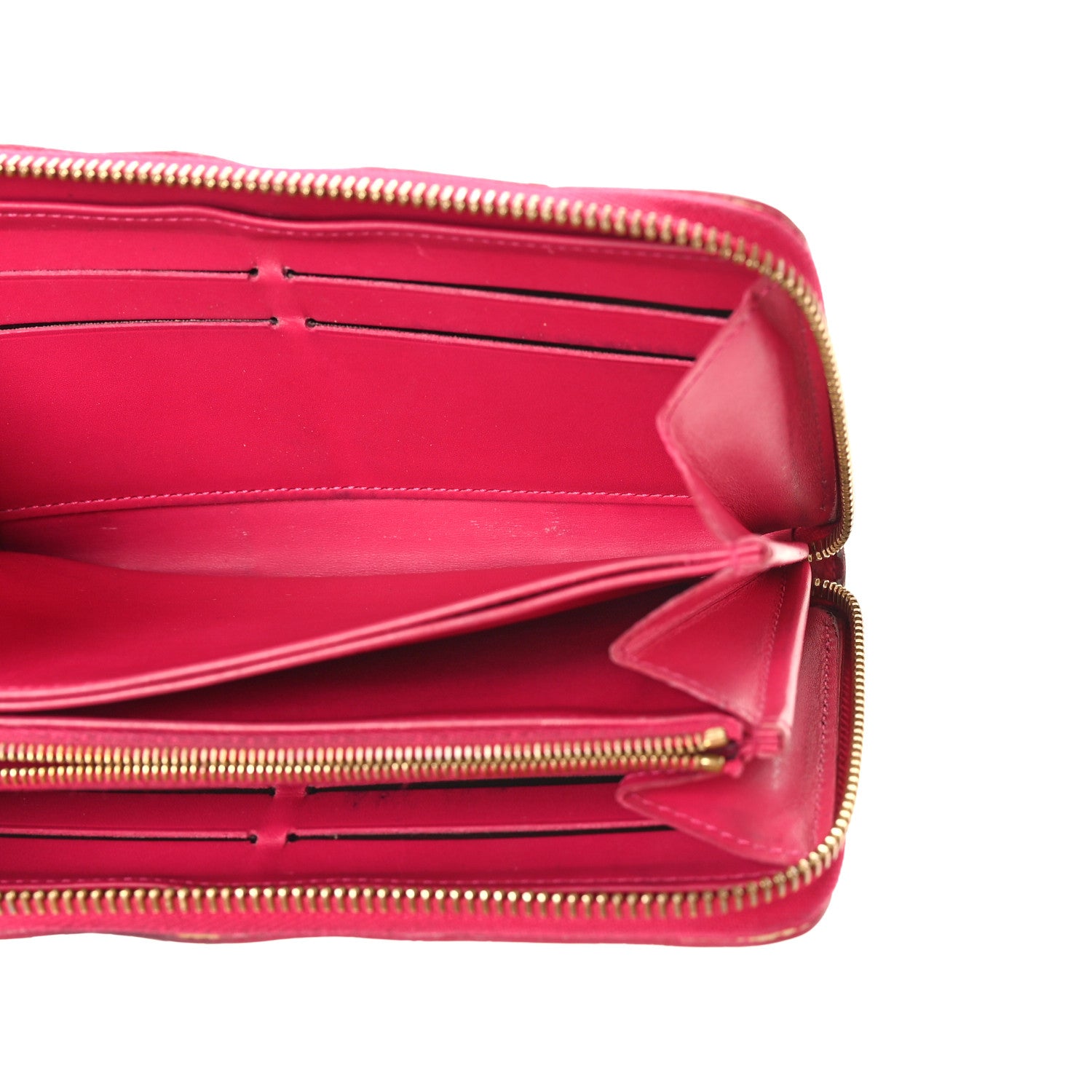Louis Vuitton Vernis Ikat Zippy Wallet Rose Indien 6 of 11