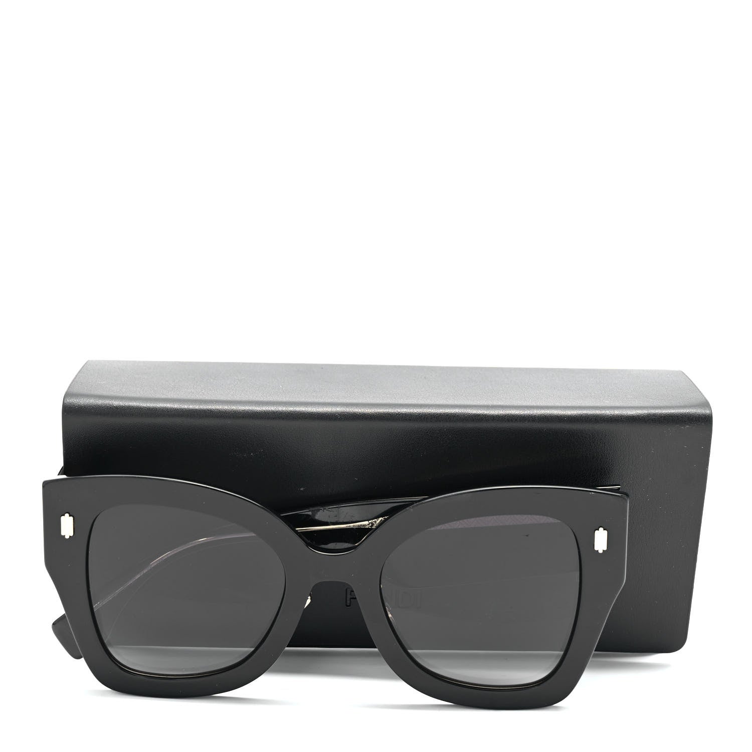 Fendi Acetate FF 53mm Sunglasses 0434/G/S Black 8 of 8