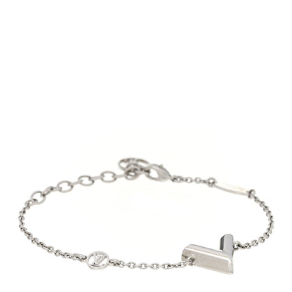 Louis Vuitton Essential V Supple Bracelet Silver 1 of 4