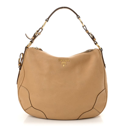 Prada Vitello Daino Hobo Sughero 1 of 20