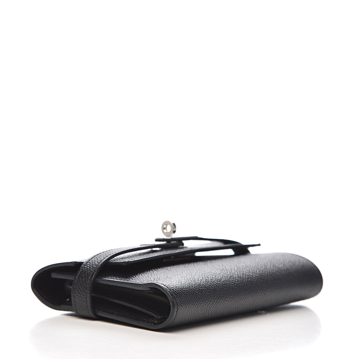 Hermes Epsom Medium Kelly Wallet Black 4 of 8