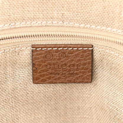 Gucci Monogram Medium Bree Shoulder Bag Beige Tabacco 8 of 11