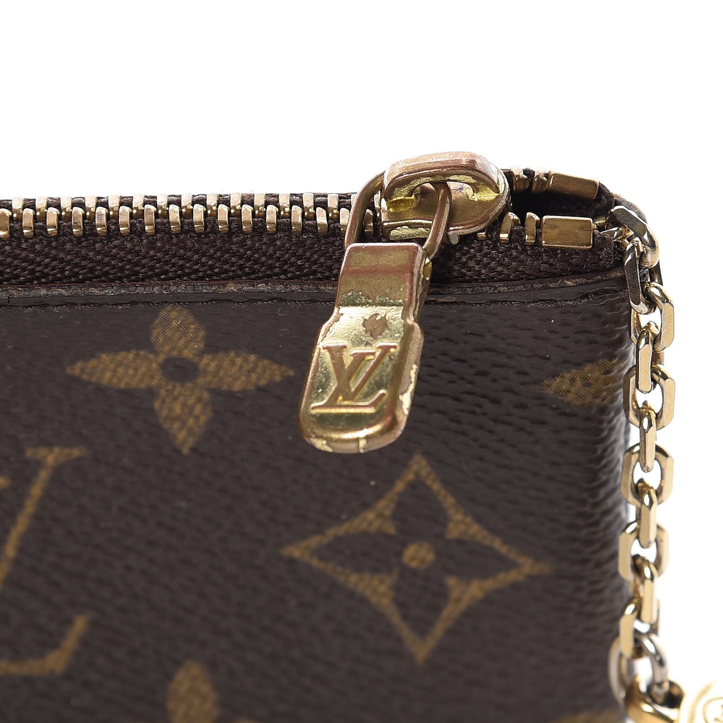 Monogram Key Pouch