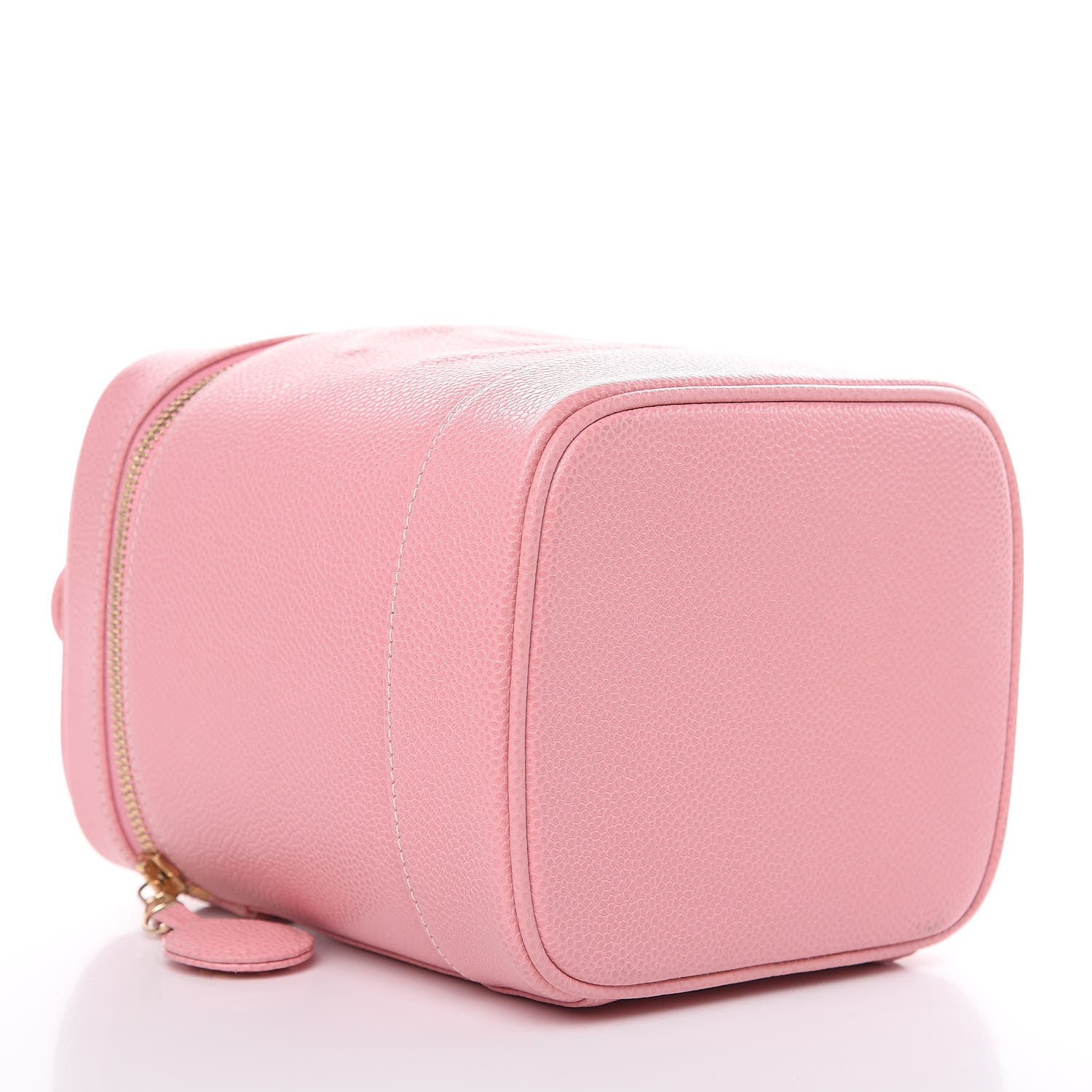 Chanel Caviar Vanity Cosmetic Case Pink 4 of 11