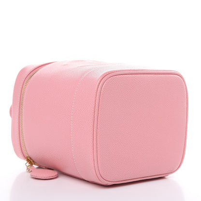 Chanel Caviar Vanity Cosmetic Case Pink 4 of 11