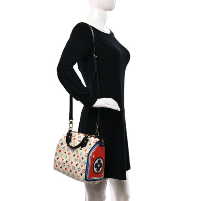 Louis Vuitton Game On Speedy Bandouliere 25 White 2 of 11