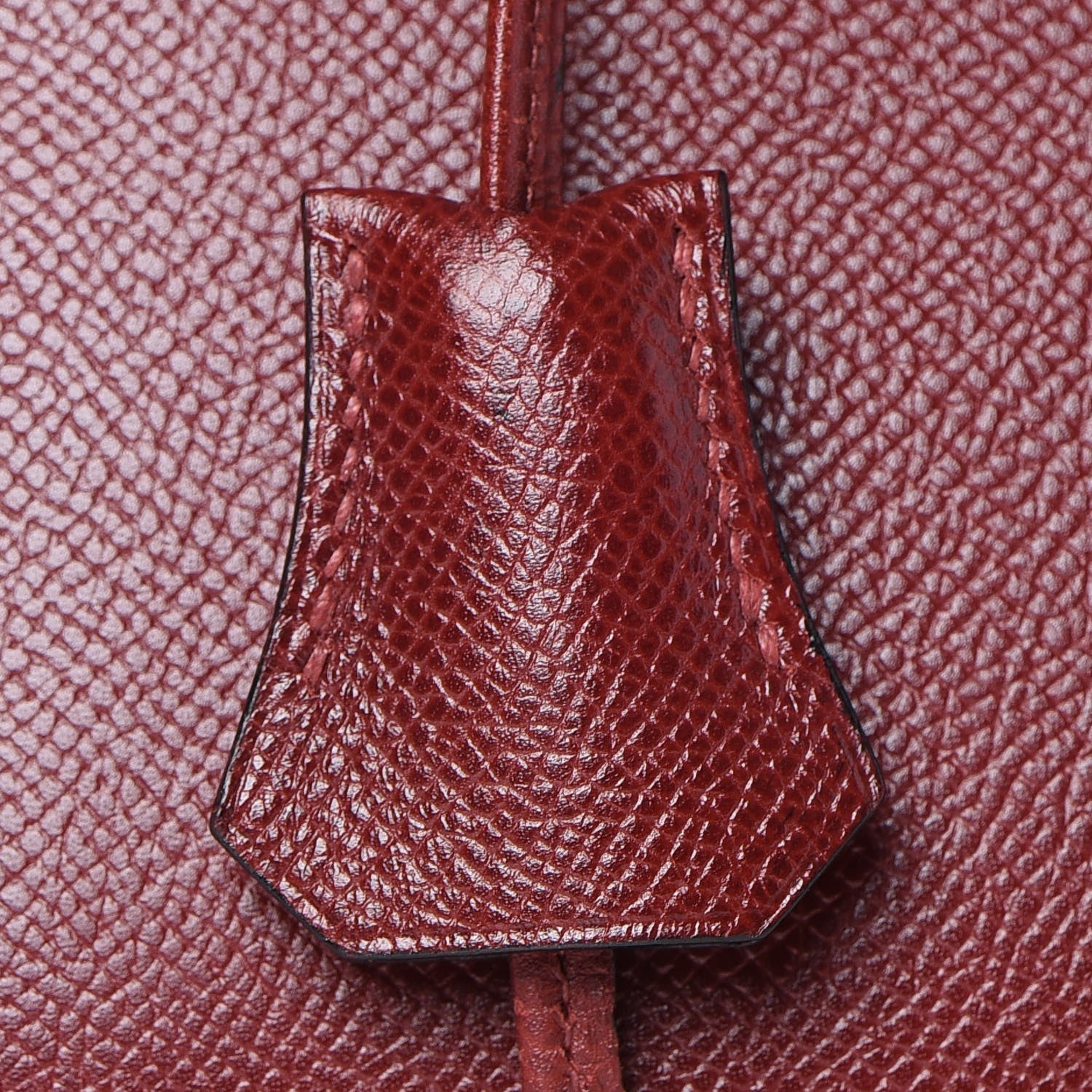 Hermes Courchevel Kelly Sellier 32 Rouge H 10 of 39
