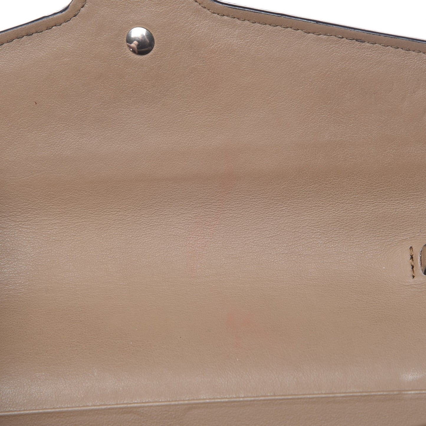 GG Supreme Monogram Mini Dionysus Chain Wallet Beige Taupe