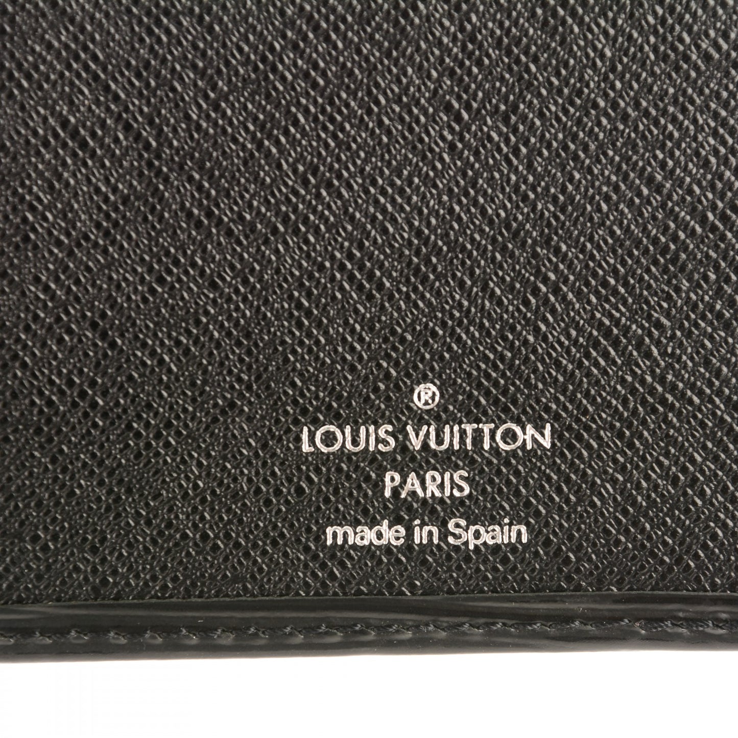 Epi Checkbook Organizer Wallet Black